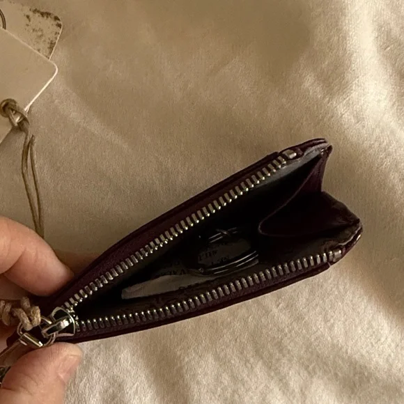 HOBO Dark Purple Key & Card Holder - Picture 4 of 5